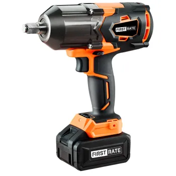 First Rate 20V Brushless Cordless Impact Wrench with LED Light