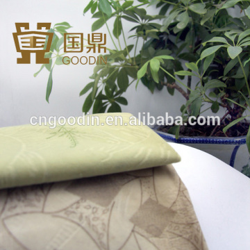 AFRICAN TEXTILE VELVETEEN WITH PRINTED FLOCKING