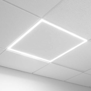 Holux Square Border LED Panels for Commercial Suspension Mounting