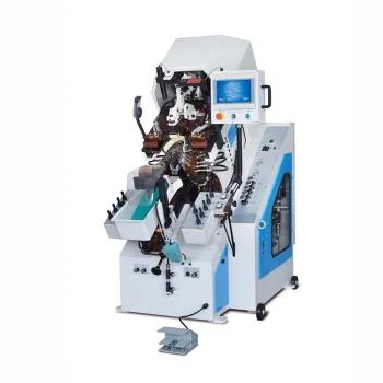 PLC Controlled Hot Melt Toe Part Lasting Machine for Skating Boots