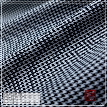 Poly -Baumwollgarn gefärbt Houndstooth Check