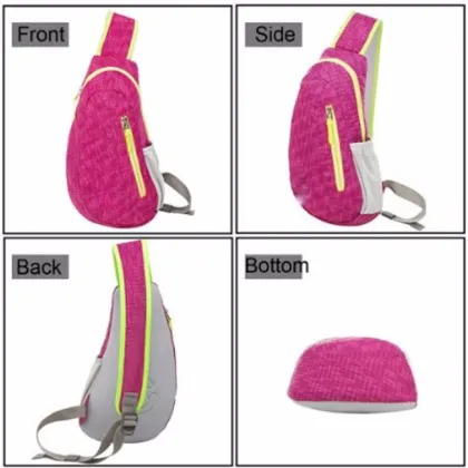 Multi-functional Cross Body Chest Pack Hiking Sling Bag for Men & Women chest bag