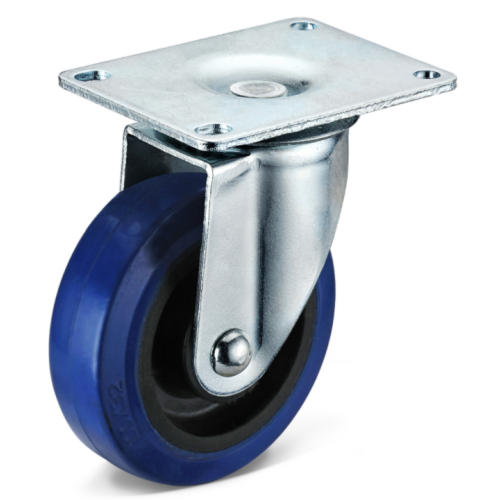 Rubber casters for hot sales shopping carts