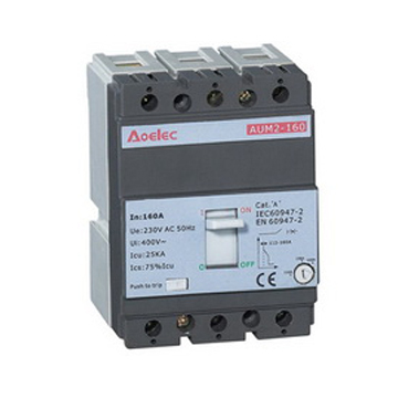 25kA(400V), AUM2 กรณีขึ้นเบรคเกอร์ 3P, 4P
