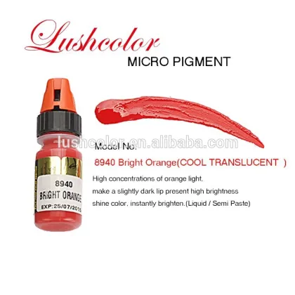 LUSHCOLOR Best tattoo ink eyebrow eyeliner eyelip tattoo machine Permanent makeup ink pigment