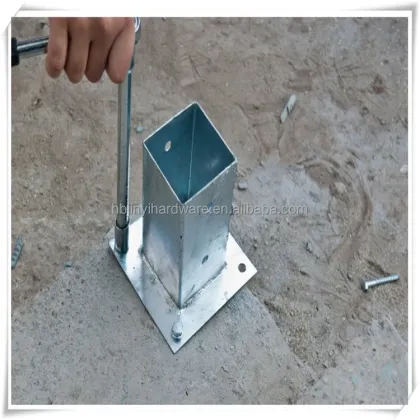 Galvanized Wood House Post Anchors Bracket