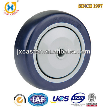 4-inch Thermoplastic Rubber (TPR) ,forged wheels with solo wheels