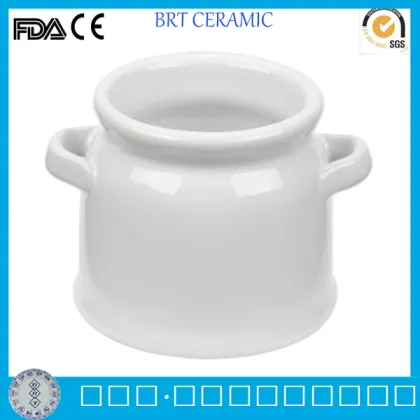 Wholesale American White Mini Ceramic Milk Pitcher