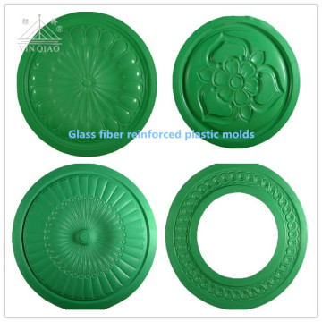 Rubber mould Decorative wall glassfiber reinforced plastic molds