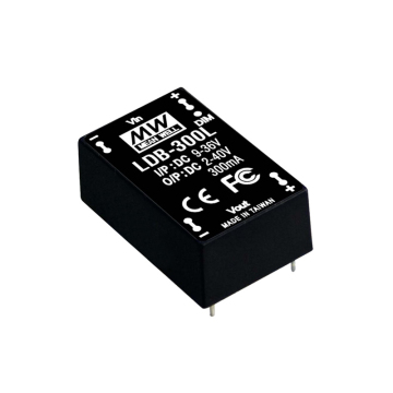 Mean Well LDB-300L 300mA DC-DC Constant Current Buck Boost LED Driver