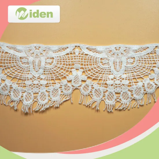 Cotton 8 CM Water Chemical French Lace Indonesia Spider Web Lace