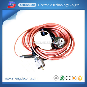 coaxial cable with PL259 to N FEMALE,pigtail cable with connector, antenna cable