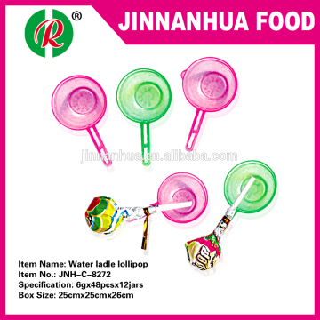 lollipop candy with bailer toy