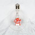 Cartoon pattern decorative LED light bulb