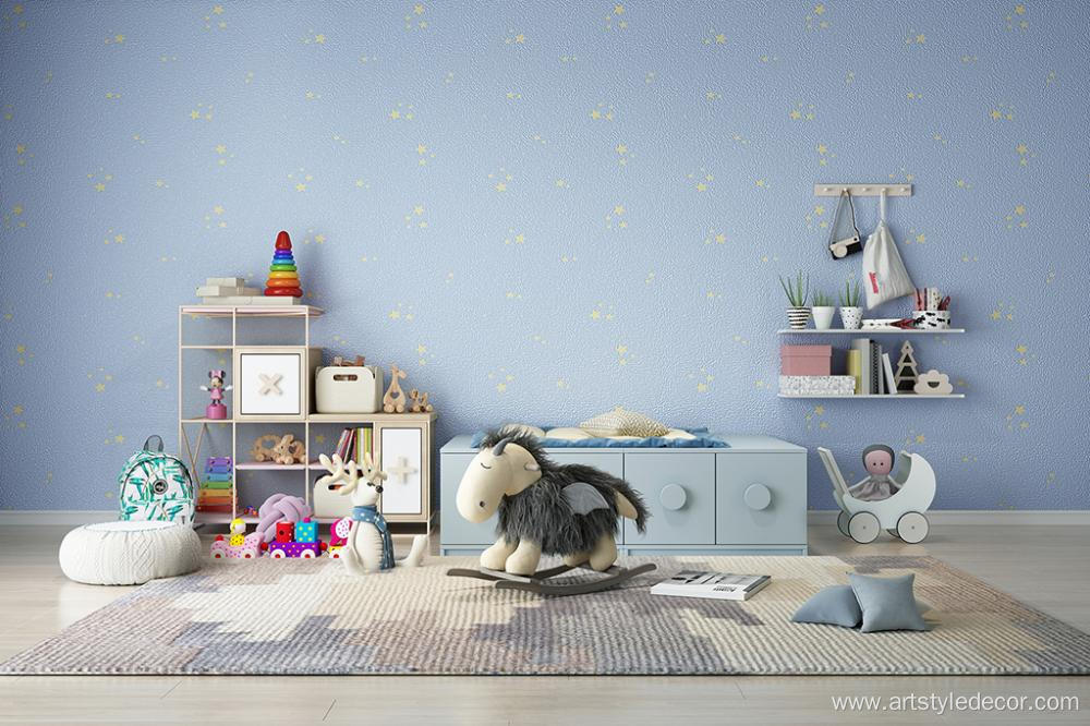 Children's room cartoon non-woven wallpaper