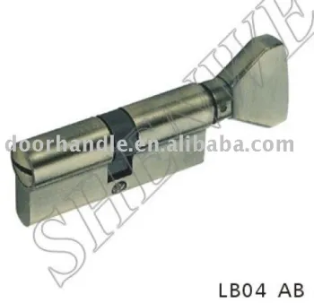 LB04 AB door cylinder, cylinder lock body, furniture hardware, door lock