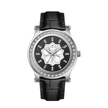 Reloj de joyas de cuarzo de diamantes de lujo para mujeres