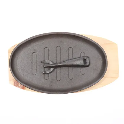 Cast Iron Sizzle Plater