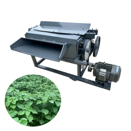 Hemp Fiber Processing Machine: Decorticating and Extracting Equipment