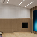 Painéis acústicos perfurados para paredes de centros de artes cênicas