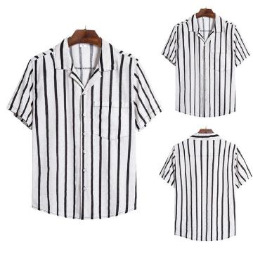 Men's Striped Casual Shirts Custom On Sale