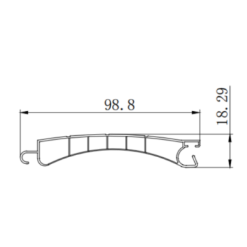 10 Nm 15 U / min Rollenlöser -Verschlussmotor Aluminium -Extrusionsform