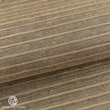 Tecido de parede de plantas naturais com design retrô