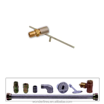 Linear Trough Propane Gas Fire Pit Kit with Ring Burner: Enhancing Outdoor Spaces