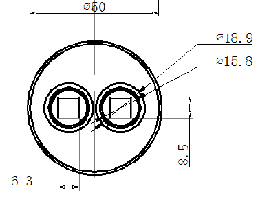 Damping and absorption capacitor