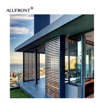 ALUFRONT Manufacturer Aluminum Louver for Exterior
