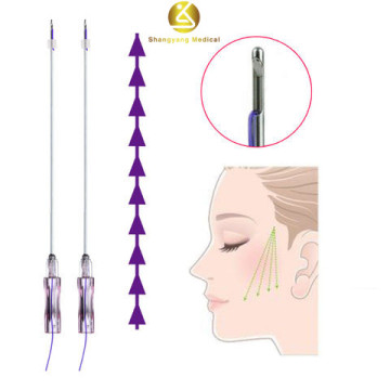 Hot sales new PDO threads lifting COG 19G 38mm 60mm for nose shaping