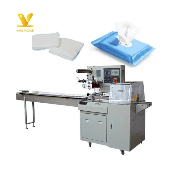 High Speed Automatic Moist Wipes Packaging Machine