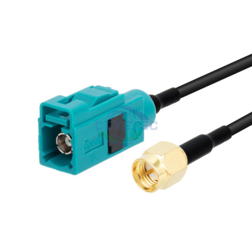 Cable Fakra GPS Antena Cable de extensión Z femenina a SMA Male Pigtail RG174