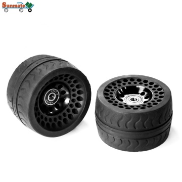 Popular Electric Skateboard with Rubber Wheels for Off-Road