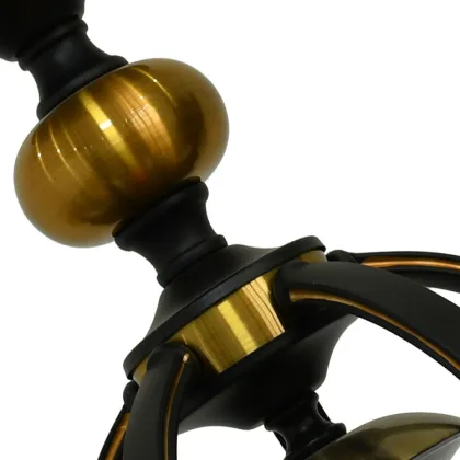 2022 Popular Iron Glass Chandeliers for Bedroom Ceiling Lighting