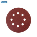 Round Sanding Disc 120-Grit Aluminum Oxide 5-Inch 8-Hole