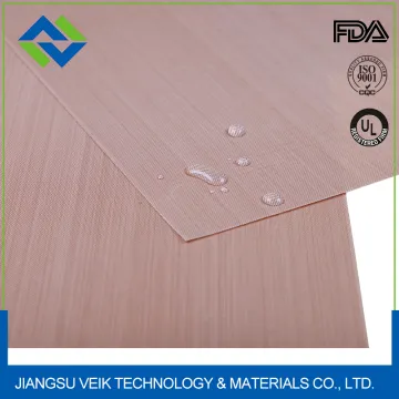 Temperature and chemical resistant non-stick PTFE fiberglass cloth