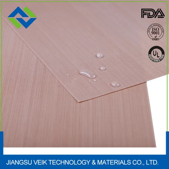 Non-stick high temperature resisitant Teflon coated fiberglass fabric