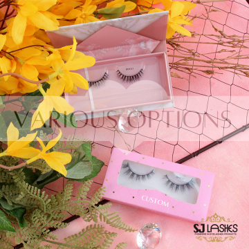 Custom Eyelash Boxes: New Design Square Shopping Bag Shape Gift Lashes Box with Your Own Logo