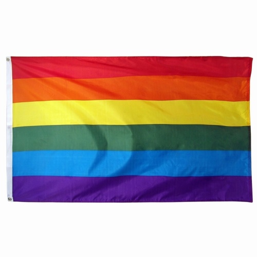 promotion digital printing hign quality gay pride flag
