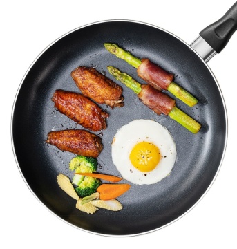 Factory Direct 24 cm Non-Stick Frying Pan: Perfect for Steak Cooking and Home Use