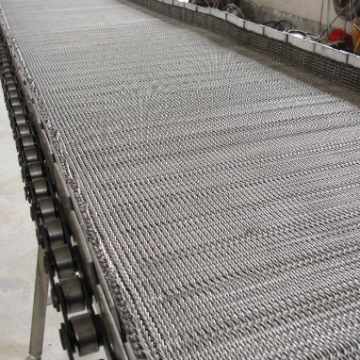 Customized Stainless Steel Rod Wire Mesh Conveyor Belt for Food Industry