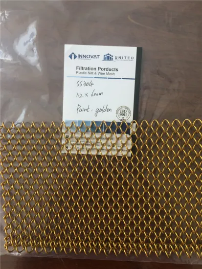 decorative metal restaurant curtain for room dividers