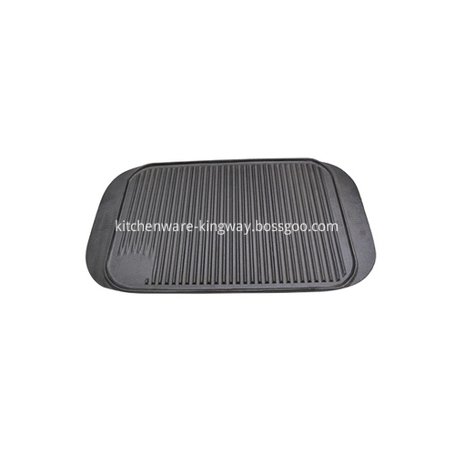 Cast Iron Rectangular Reversible Griddle