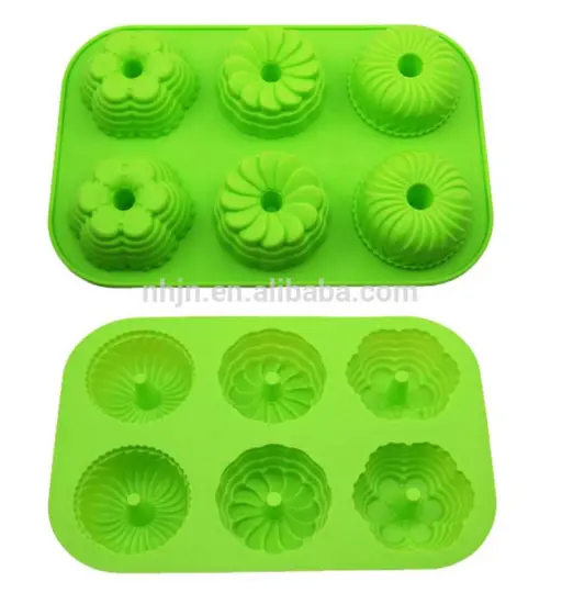 Hot selling liquid silicone silicone muffin pan for wholesales