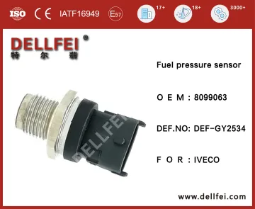 Fuel Rail Pressure Sensor 8099063 for IVECO