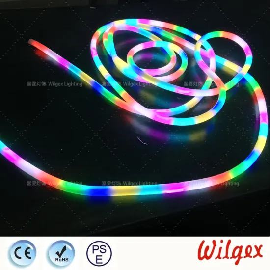 Circular DMX RGB LED NEON FLEX