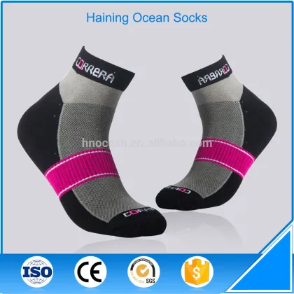 Sports leisure style fancy winter compression cycling socks