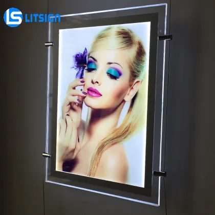 Alibaba Magnetic Poster Hanger for Light Box Signs and LED Displays in Spain