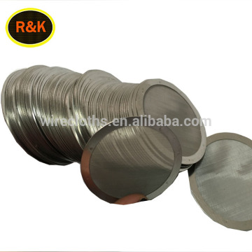 Replacement Circular Stainless Steel Screen coffee Filter Mesh Disc